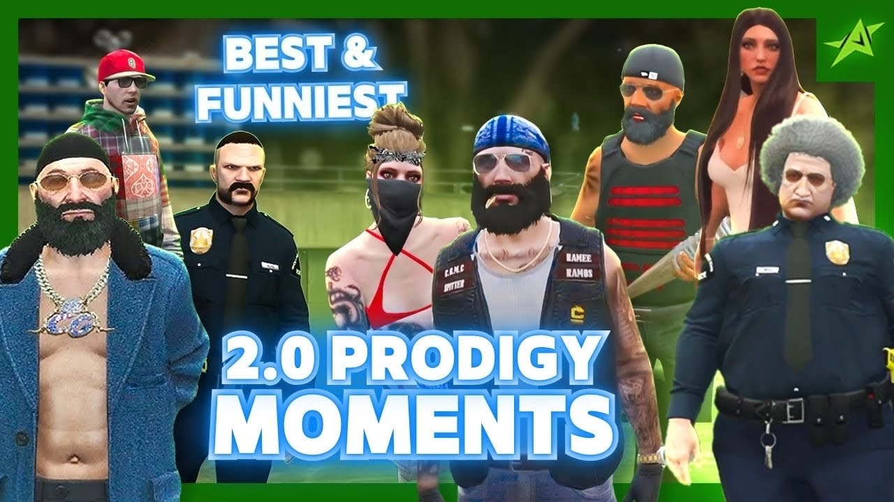 Лучшие и самые смешные моменты из Prodigy RP 2.0 на данный момент!