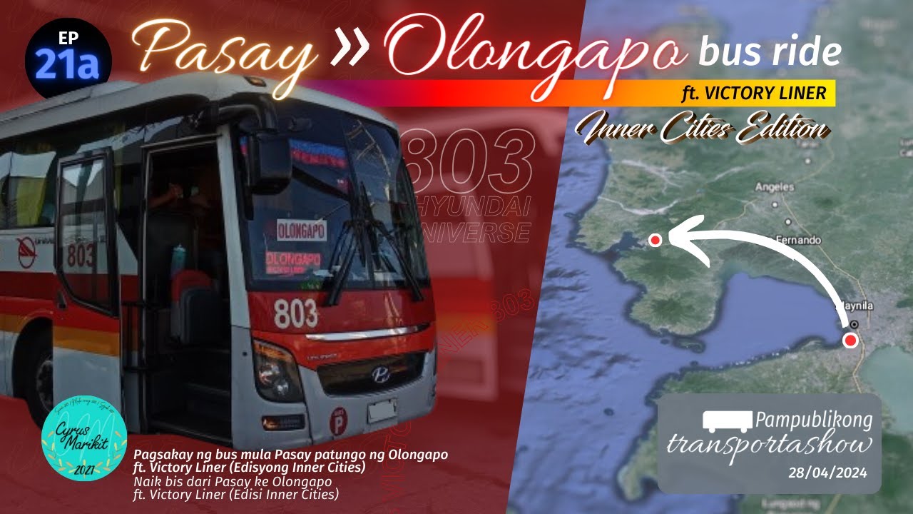Pasay patungo ng Olongapo sa loob ng 3 oras at tipid pa! | Victory Liner Inner Cities [PT EP21a]