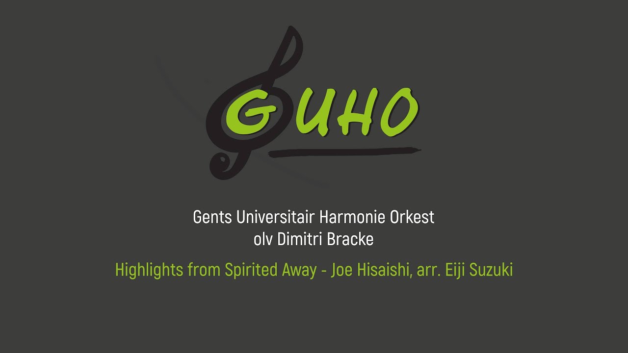 Highlights from Spirited Away - Joe Hisaishi, arr. Eiji Suzuki | GUHO