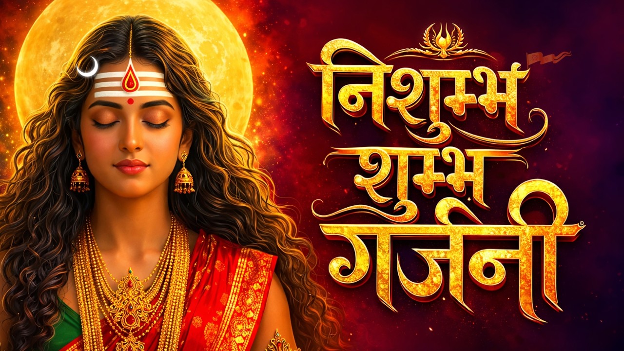 निशुम्भ शुम्भ गर्जनी | माँ दुर्गा की अद्भुत शक्ति स्तुति | Navratri Special | Powerful Durga Stuti