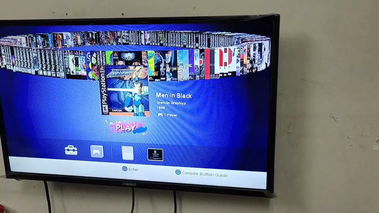 Playstation-1 classic true blue mini overdose pack- 200+ retro games