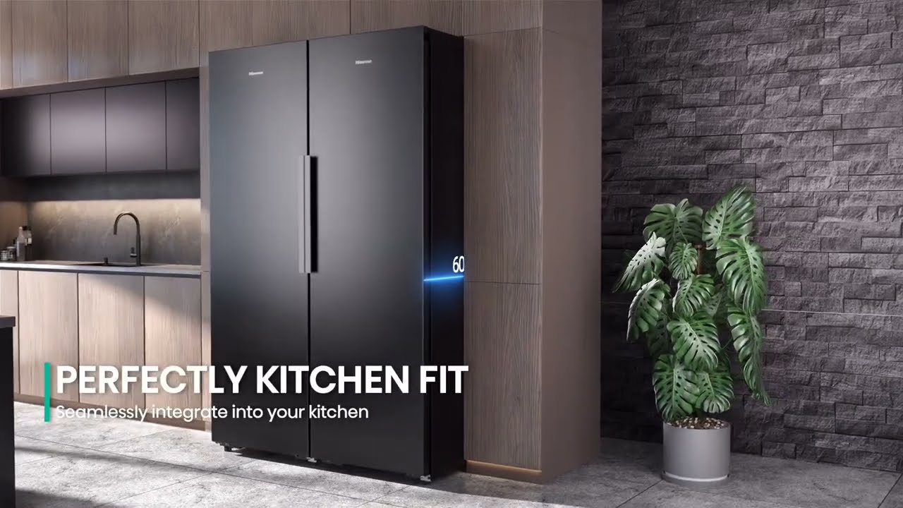 Nova Gama Frigoríficos Hisense Kitchen Fit
