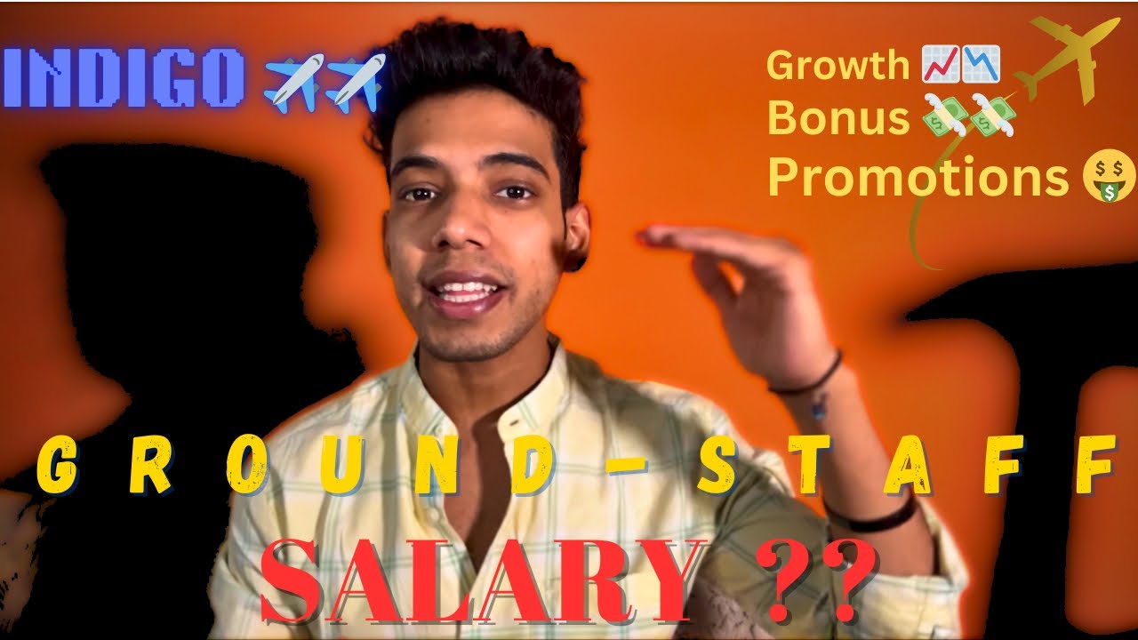 Indigo Ground Staff salary 💸| Salary Breakdown, Appraisal & Increments #indigo #groundstaff #salary
