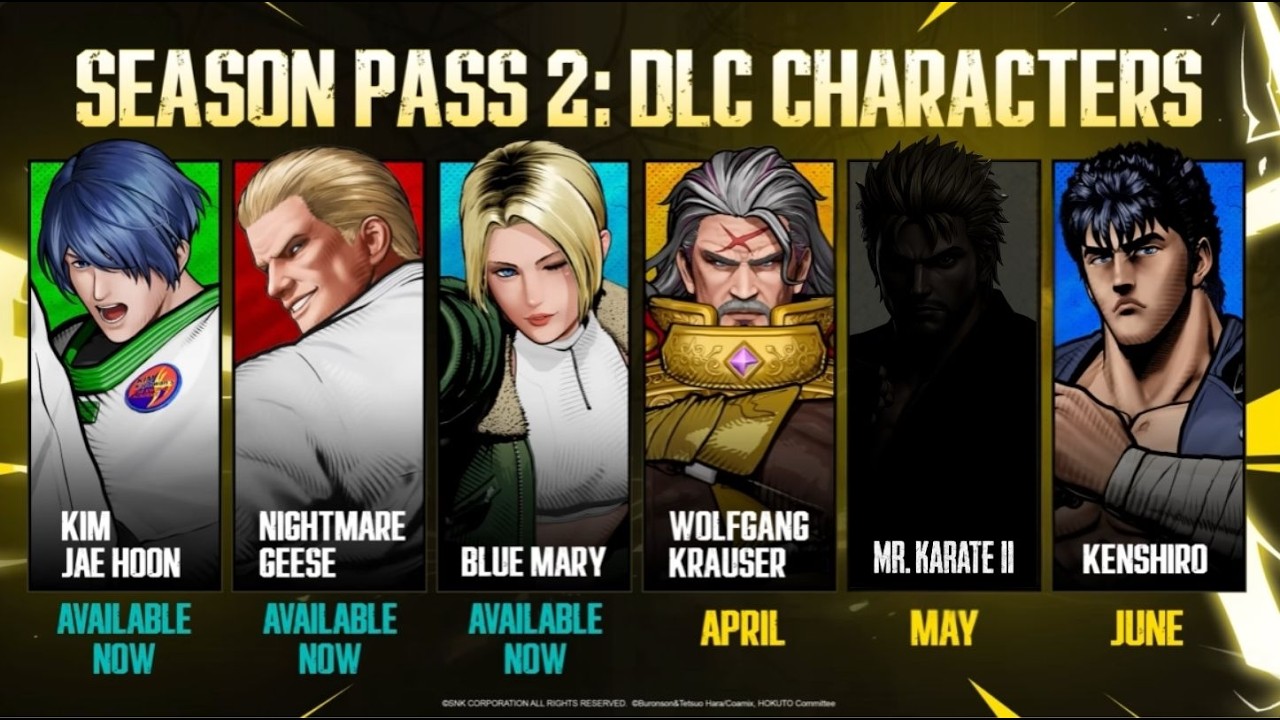 [LEAK] Fatal Fury: City of the Wolves - Season Pass 2 DLC Character 5 Revealed!
