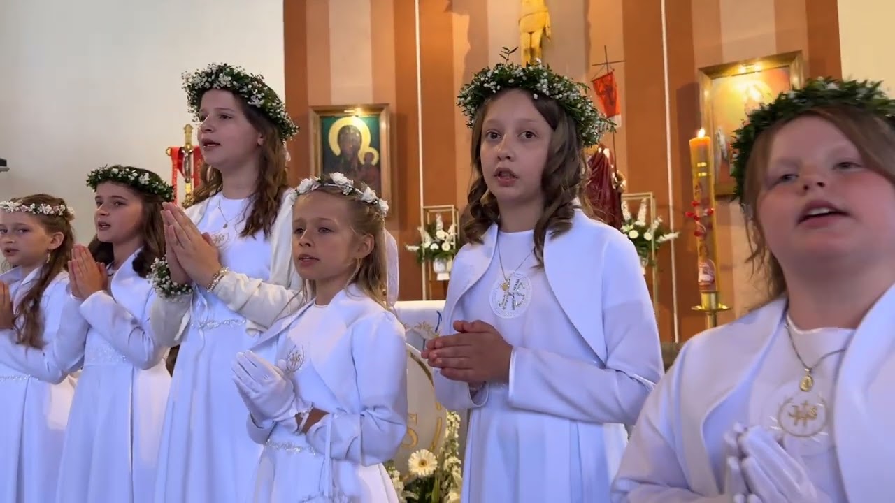 Pierwsza Komunia Święta w Wieruszowie