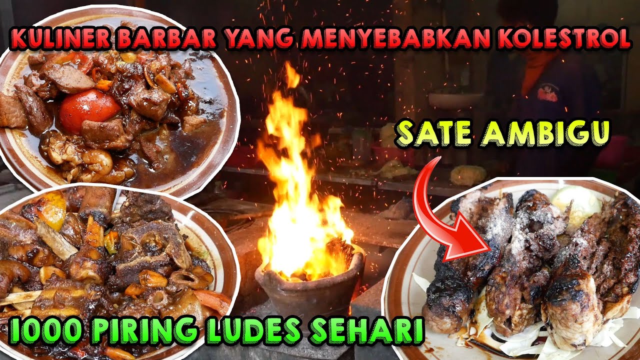 GILA ! KOLESTROL MAKIN NAIK AKIBAT KULINER KAMBING !!! || Sate Kambing Pak Manto || Koko Buncit