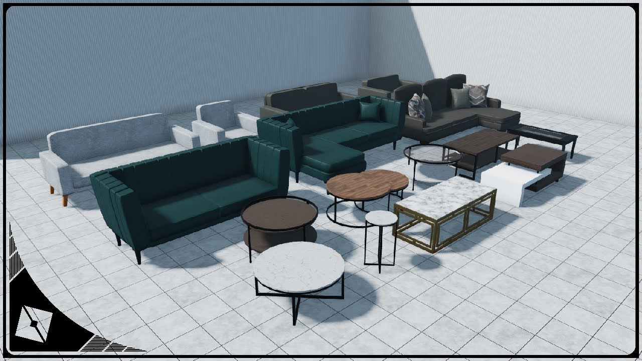 ROBLOX Studio | Furnitures [Living Room] #1