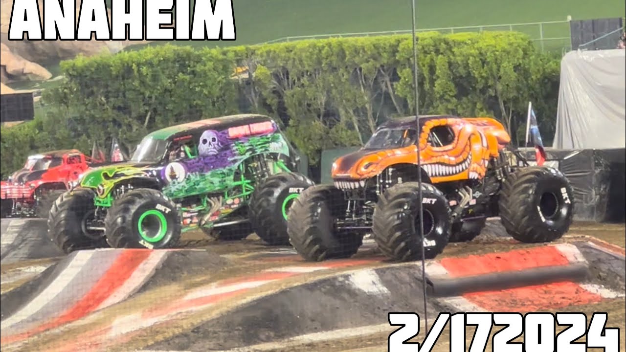 Monster Jam Anaheim 2/17/2024 FULL SHOW