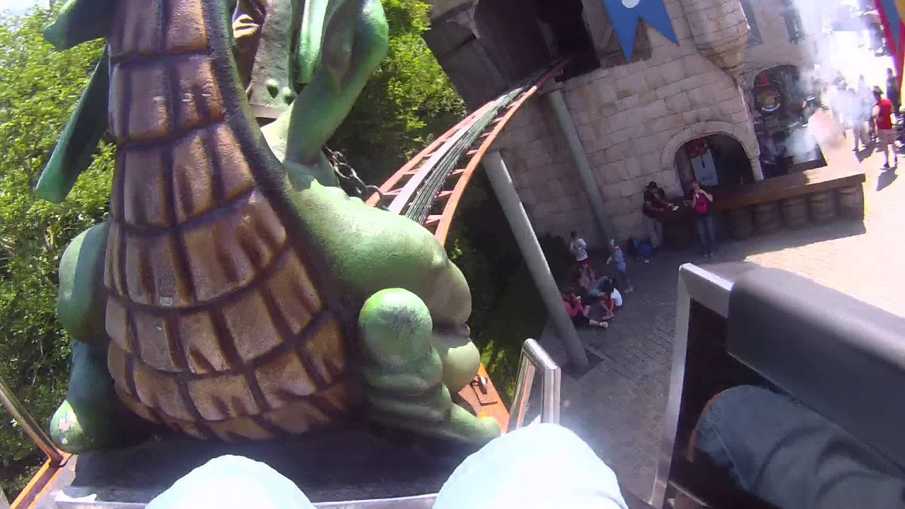 Plopsaland De Panne De Draak onride