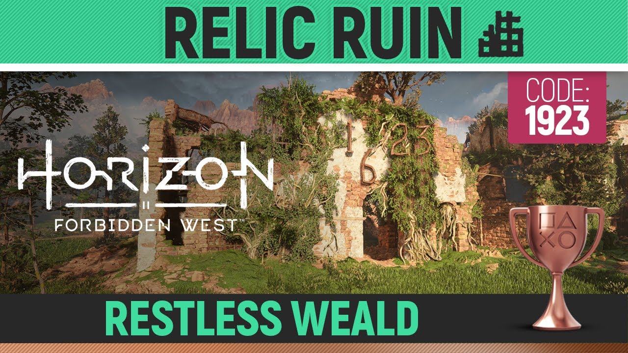 Horizon Forbidden West - Relic Ruin Solution: Restless Weald 🏆 Location & Walkthrough Guide