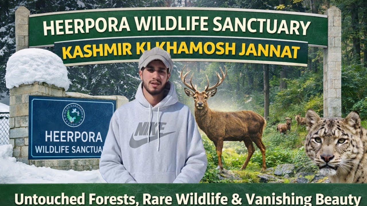 Heerpora Wildlife Sanctuary | Kashmir Ki Khamosh Jannat | Untouched Forests, Rare Wildlife 