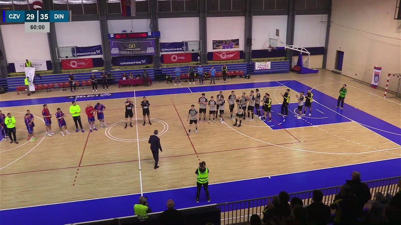 ARKUS liga 17. kolo (M) / Crvena Zvezda - Dinamo