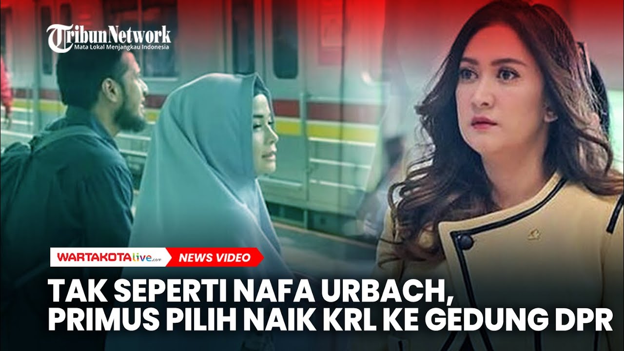 Tak Seperti Nafa Urbach, Primus Yustisio Pilih Naik KRL ke Gedung DPR RI