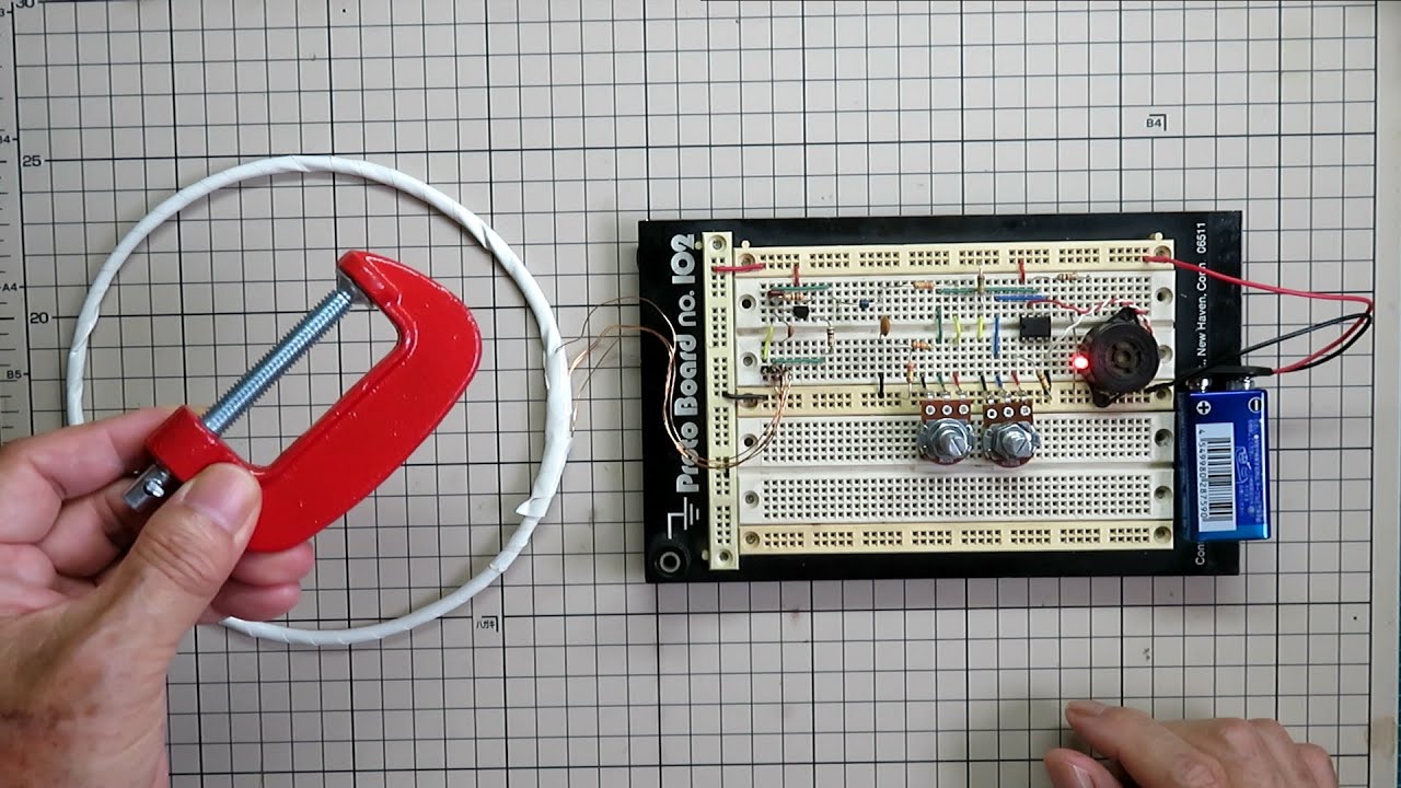 金属探知機の作り方　How to make Metal detector