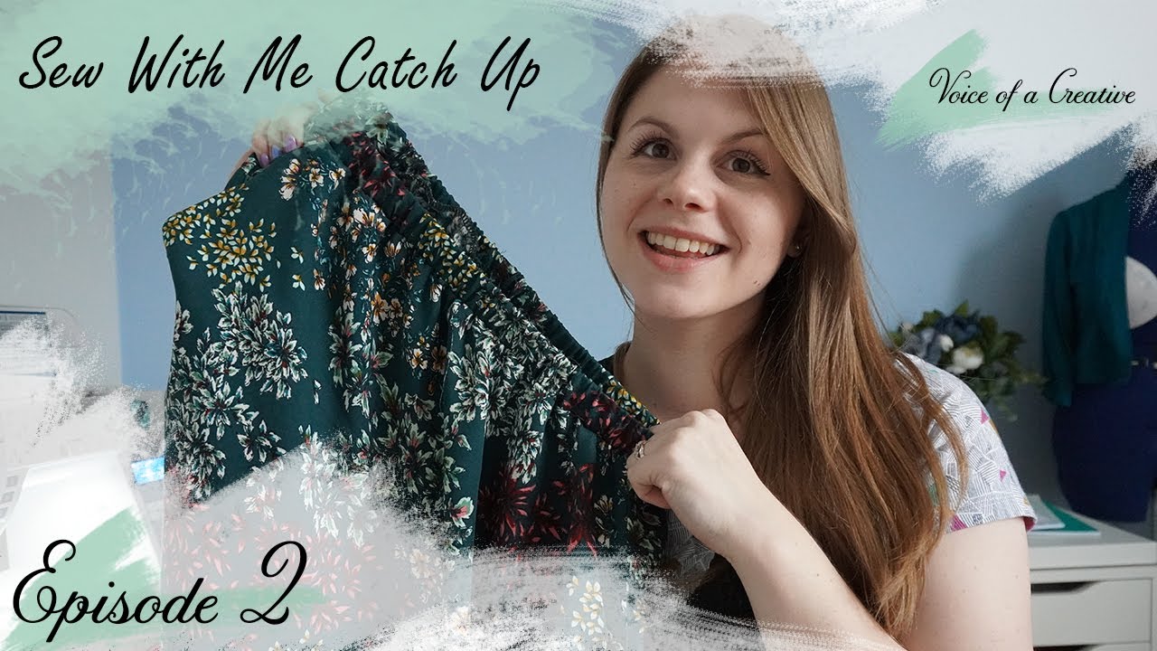 Sew With Me Catch Up Episode 2- Work in Progress Makes and Sewing a Donovan Skirt by Helens Closet