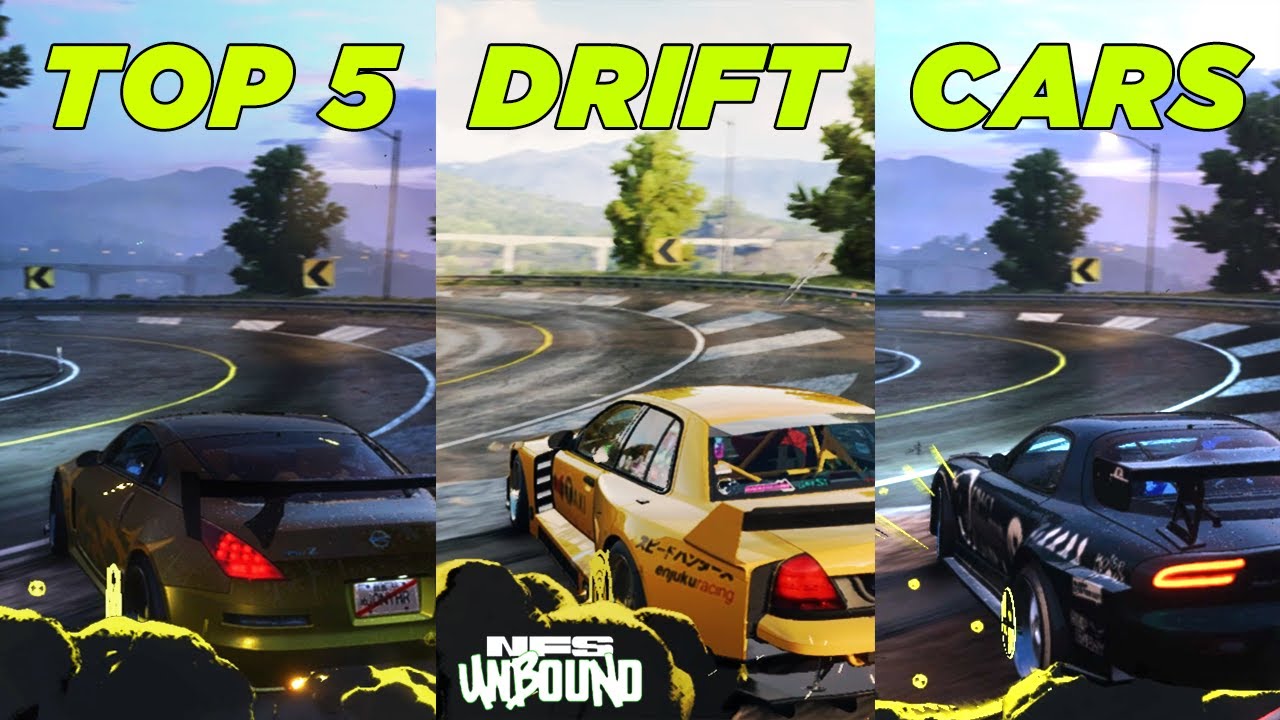 Top 5 Drift Cars in Need for Speed Unbound