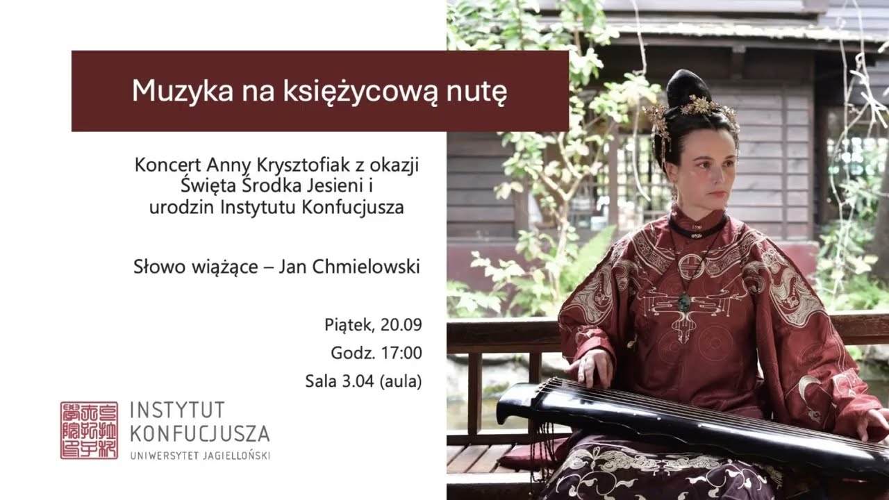 Zaproszenie na koncert Anny Krysztofiak 