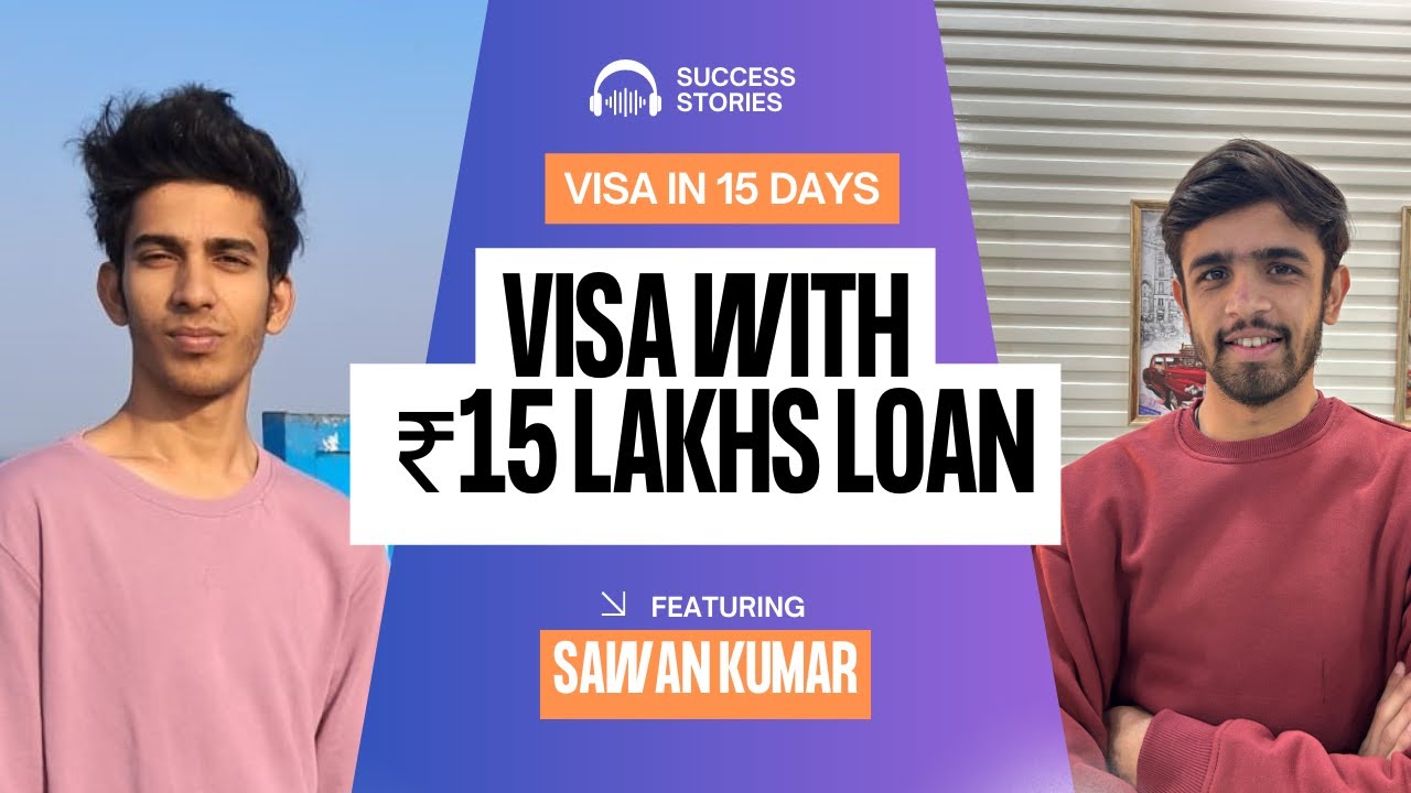 HOW HE GOT ITALY STUDY VISA WITH EDUCATION LOAN OF 15 LAKHS | SUCCESS STORY