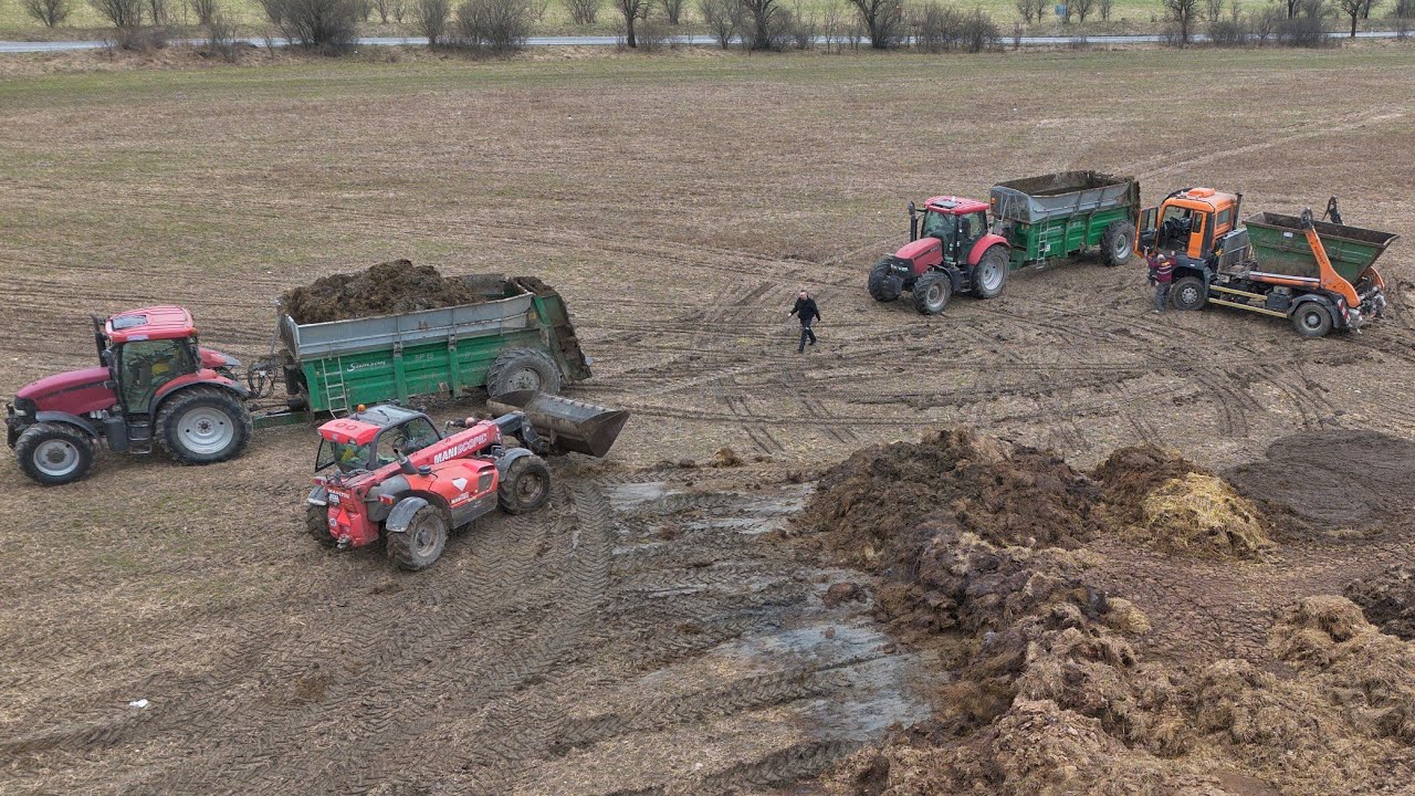 Внесение удобрений 2024 Case IH, Man, Samson, Meprozet и Manitou Разбрасывание и транспортировка нав