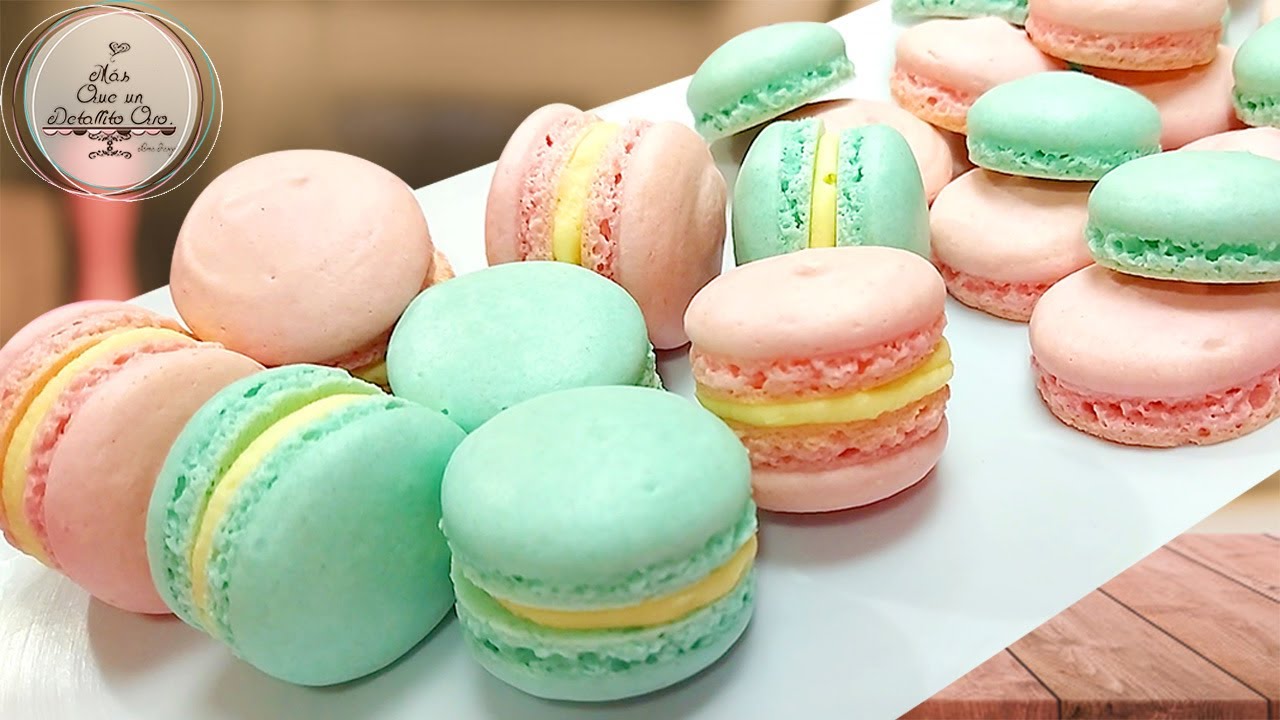 sin harina de almendra ..!! amaràs esta receta | no almond flour macarons recipe | 