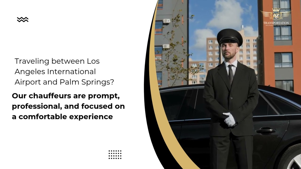 Luxury Black Car Service in Palm Springs | A to Z Transportation Services