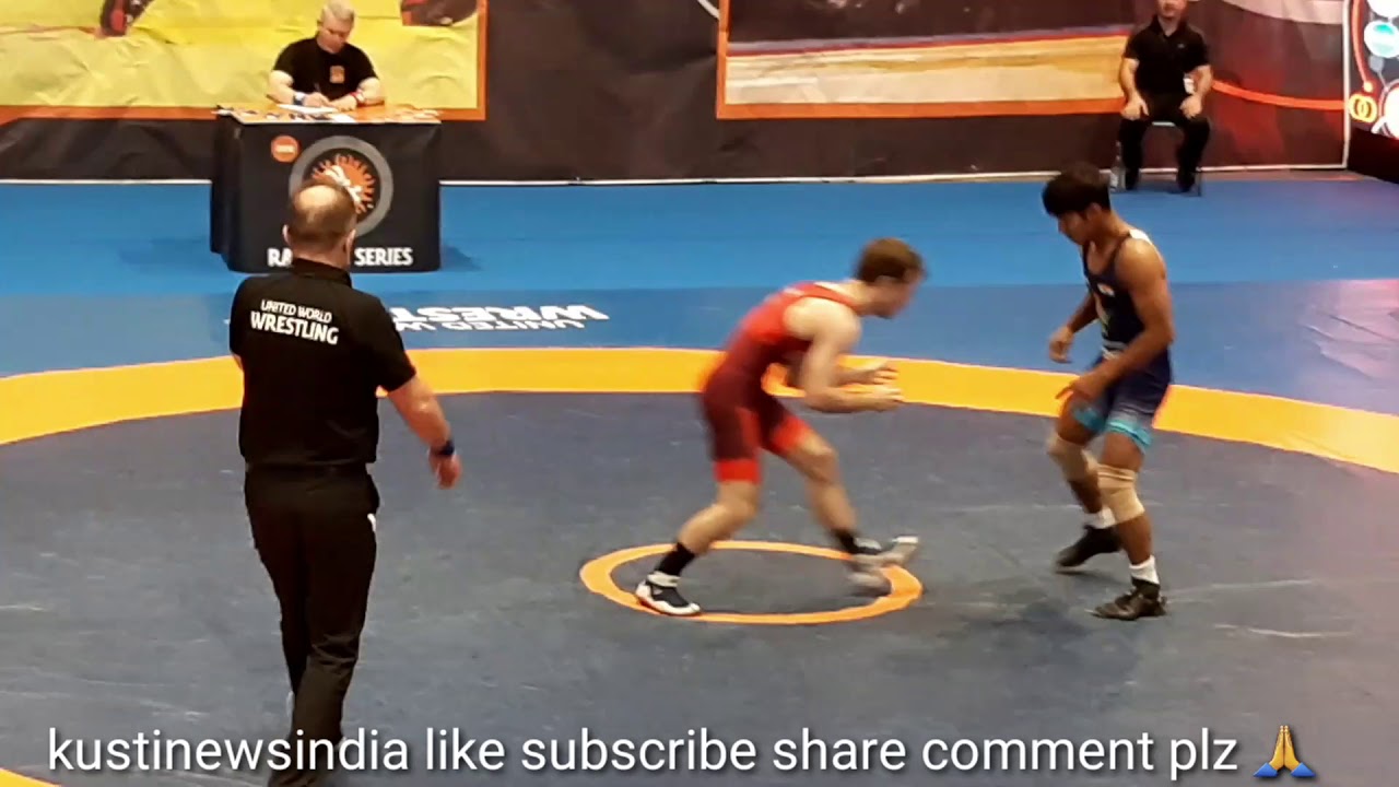 Rahul aware vs usa wrestler world ranking Series