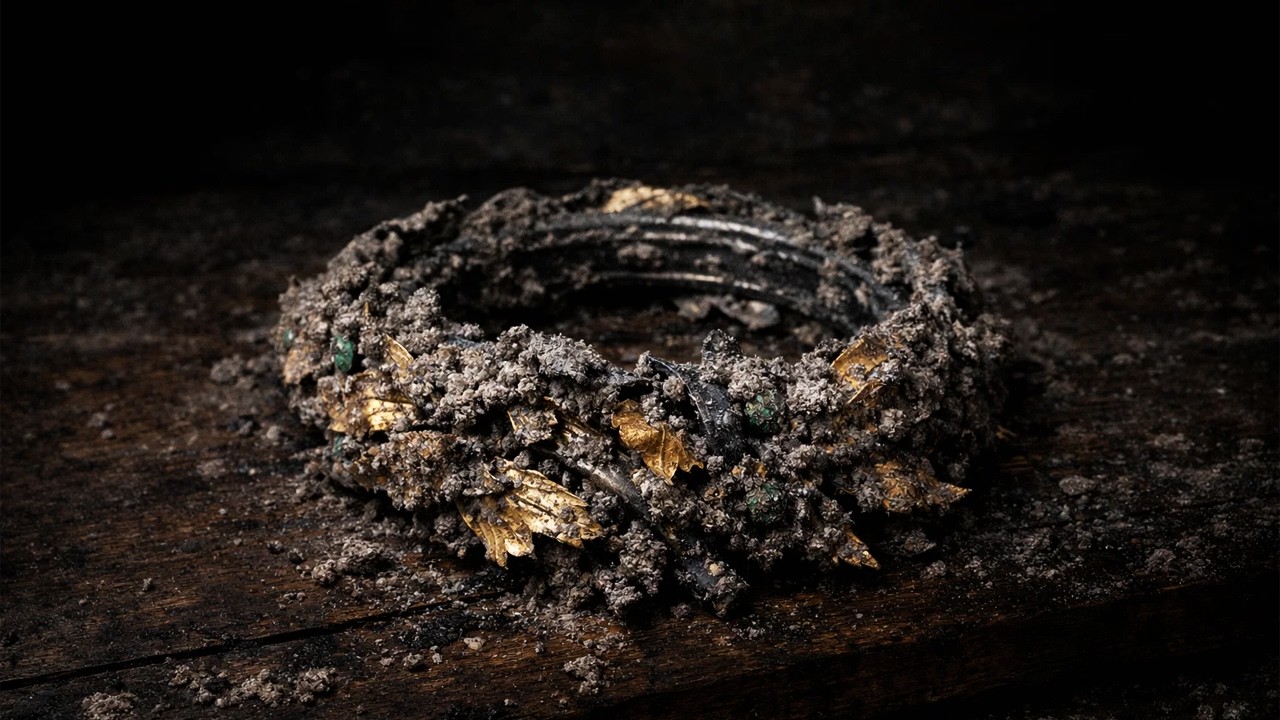 Complete Restoration of a Champion Gladiator's Victory Crown Lost in Emperor's Box Since 86 AD