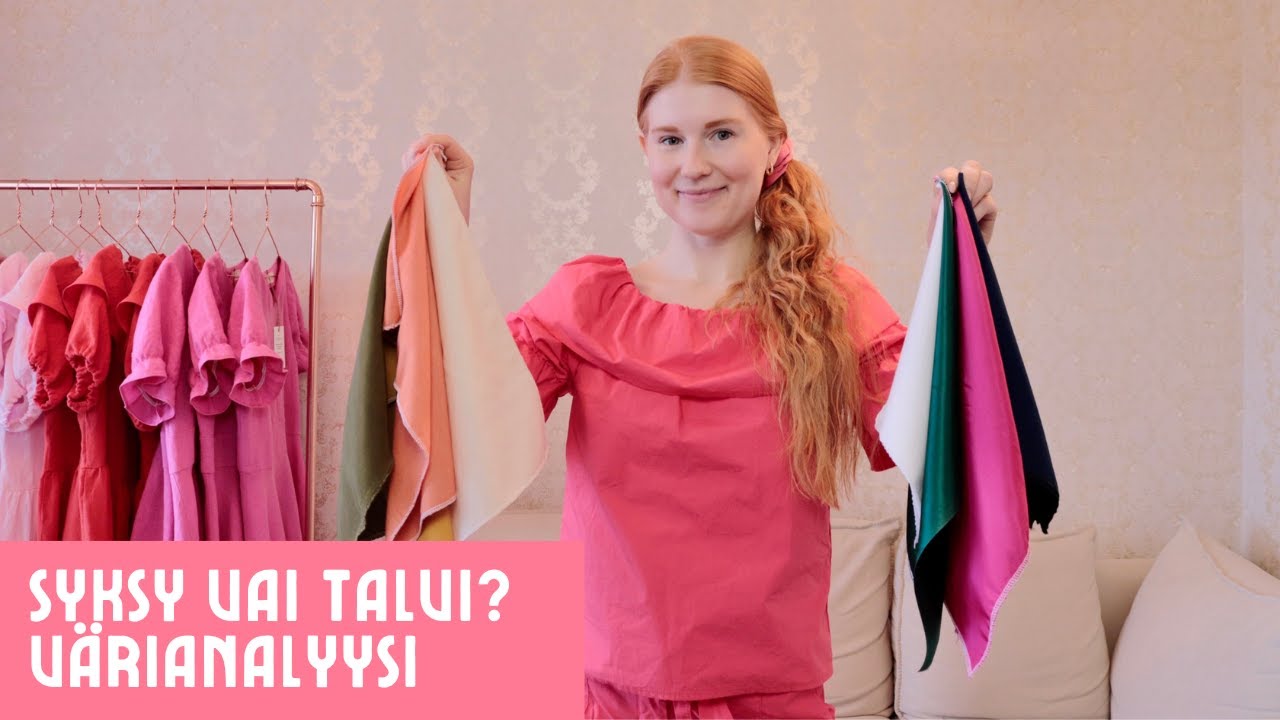 Oletko syksy vai talvi? Vinkkejä värianalyysiin ~ Nina Jasmin