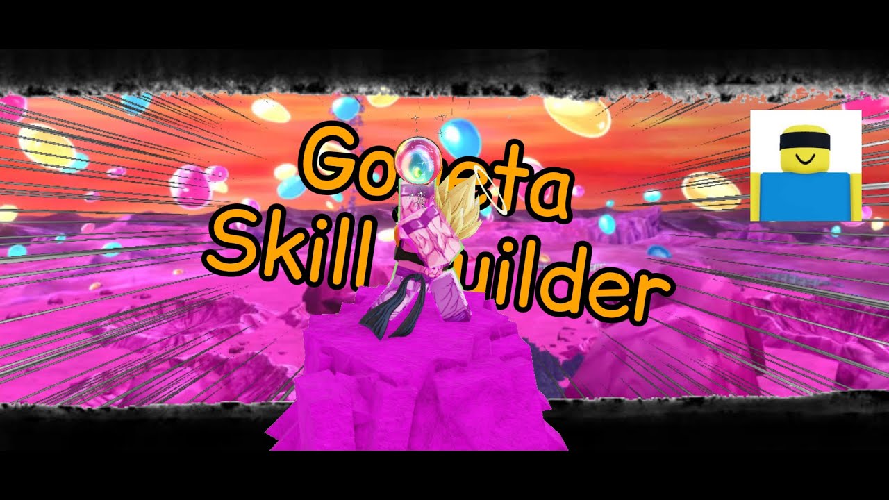 *SKILL BUILDER* Z Gogeta Moveset Jujutsu Shenanigans