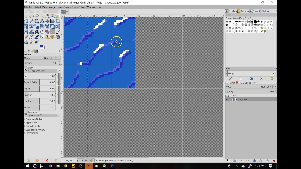 Gimp Creating Tilesets (intro)