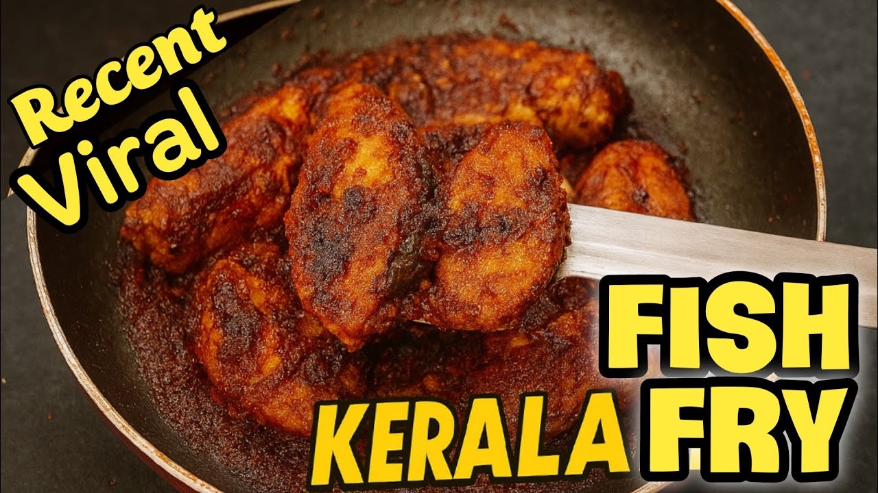 Recent Viral Fish Fry Recipe || Kerala Fish Fry || Recipe Instagram Viral Kerala Fish Fry