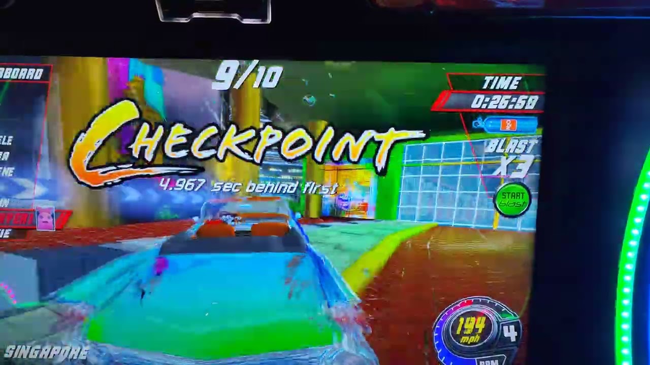 Cruis'n blast Screami'n through Singapore Gameplay By R Cade