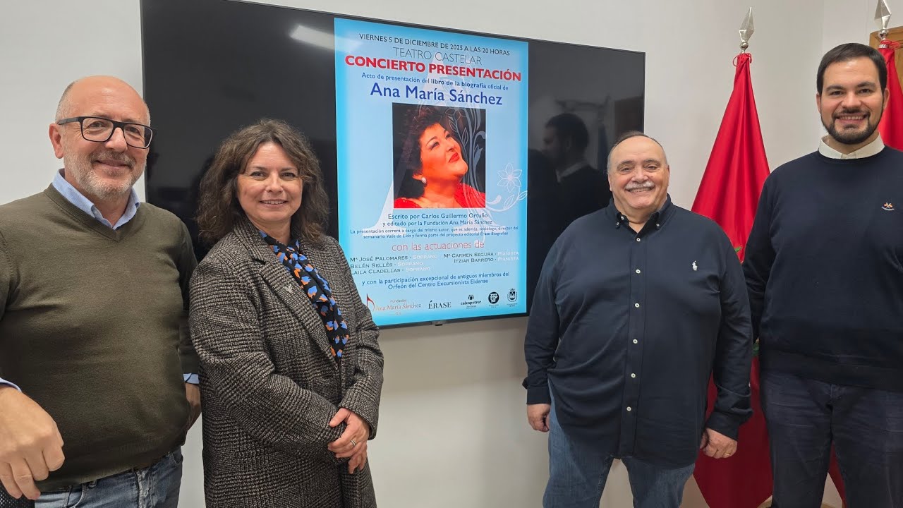 Presentación del libro biográfico sobre Ana María Sánchez 