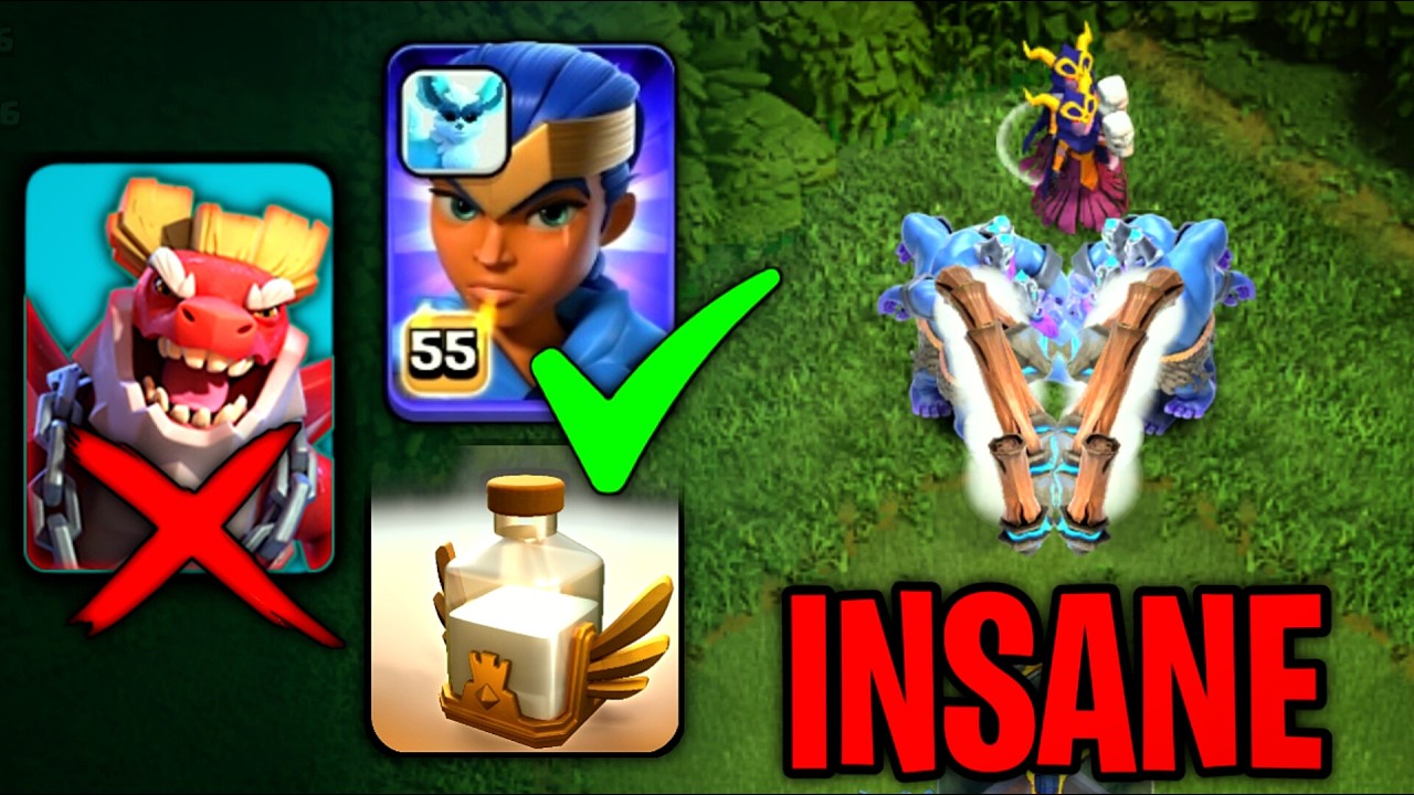 SPAM THROWER without DRAGON DUKE! Royal Champion walk with Throwers Spam Attack in Legend league