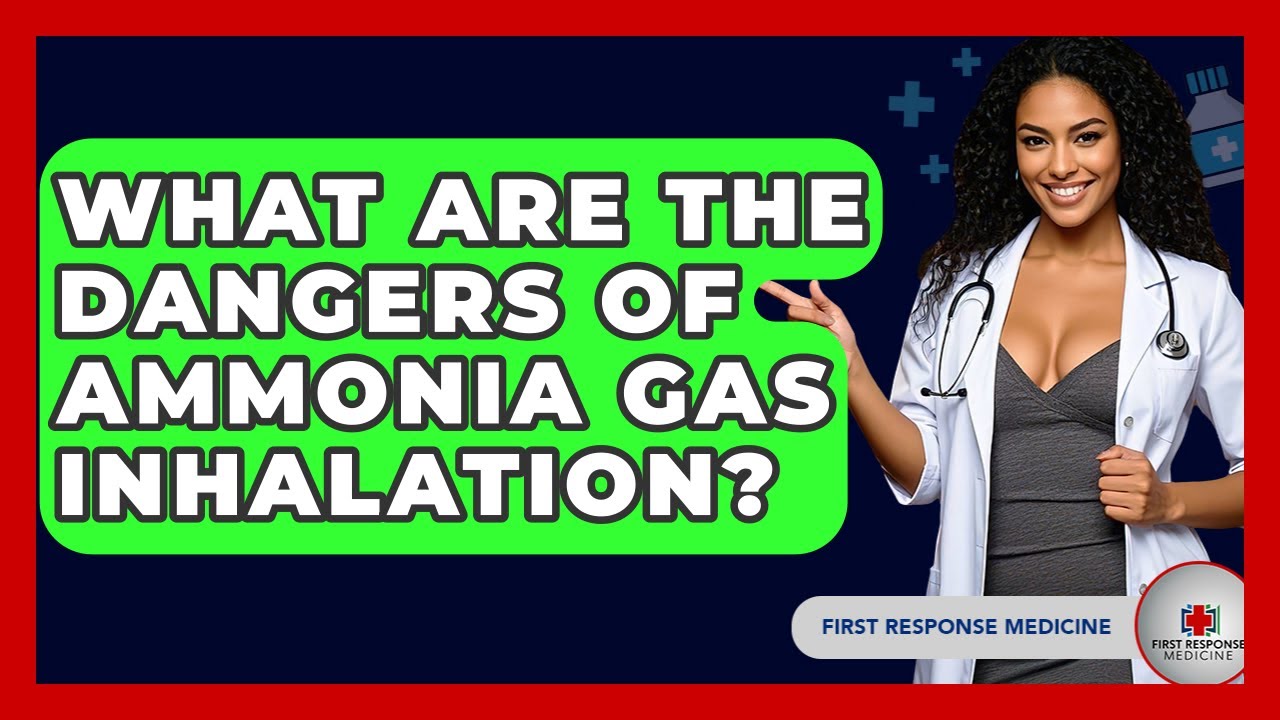 Чем опасно вдыхание аммиачного газа? &mdash; Медицина быстрого реагирования