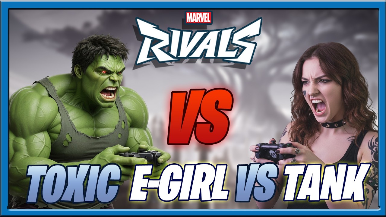 Marvel Rivals Toxic Egirl против Toxic Weirdos, ПОЧТИ БРОСАЕТ Рейтинговая игра: Топ 1% POV Эммы З...