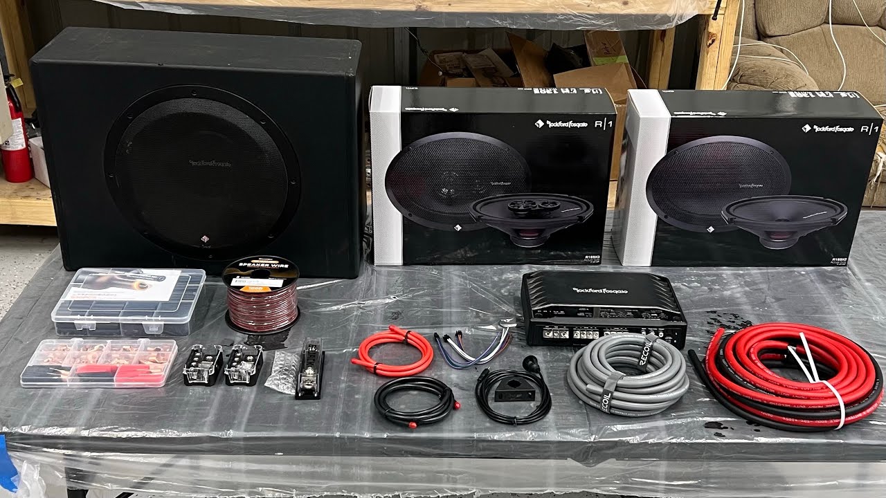 Установка звуковой системы Rockford Fosgate!
