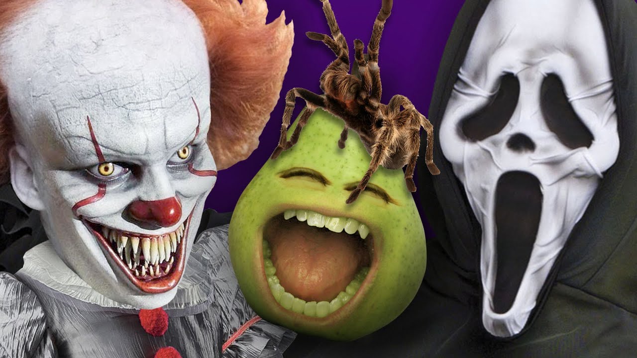 Annoying Orange - The Scare Pear Challenge Supercut (1-4)