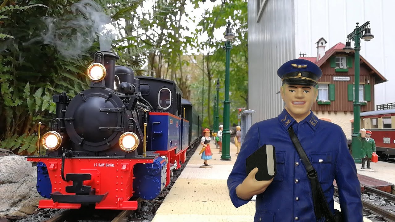 Vorstellung meiner LGB (Hof-) Gartenbahn.