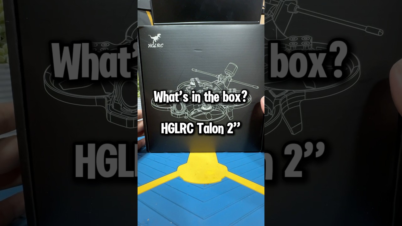 What’s in the box? HGLRC Talon 2 Analog FPV Drone 