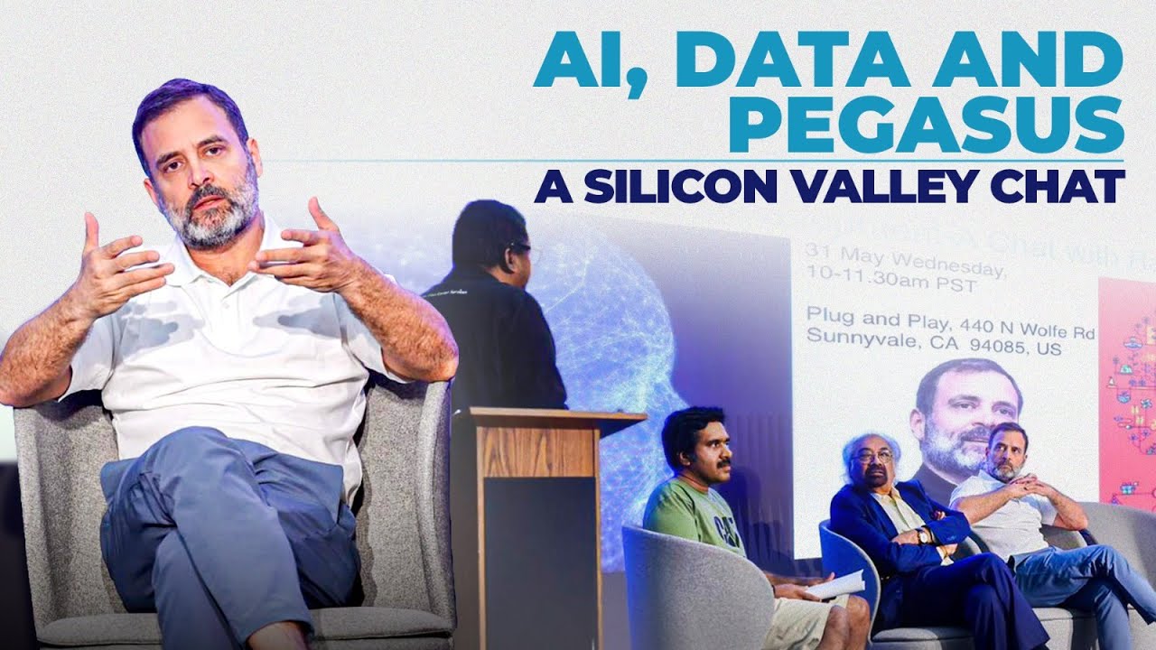 India’s role in the AI revolution | Rahul Gandhi | Silicon Valley, USA