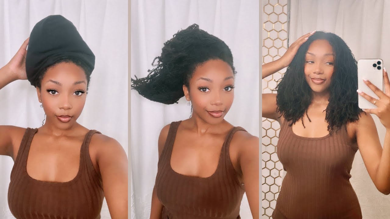 How I Detangle and Moisturize my Tiny Locs | TyKara Ann