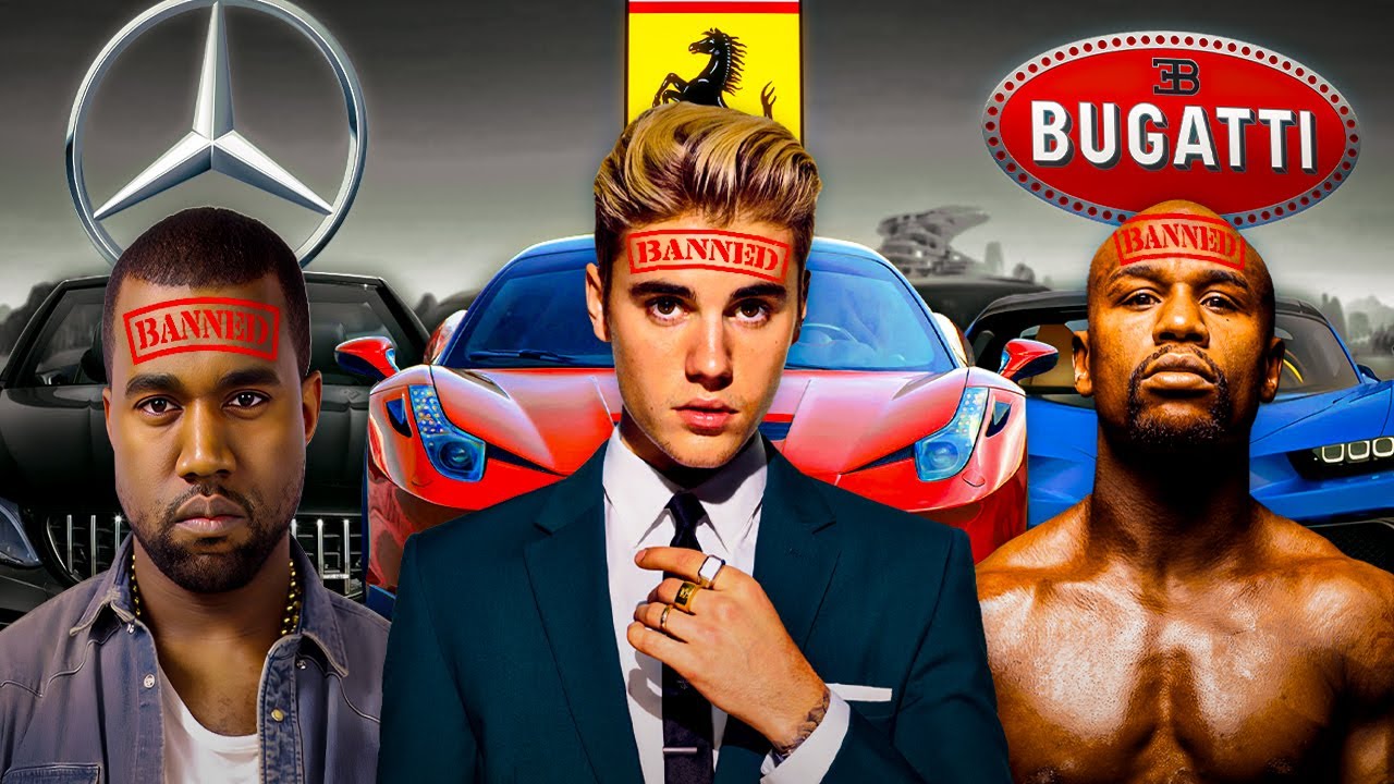 Why Were These Celebrities BANNED by Top Car Brands?