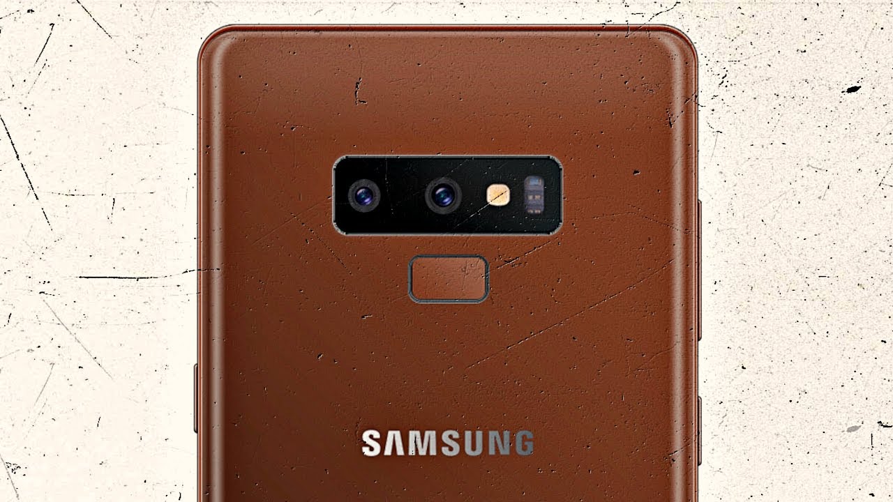 Samsung Galaxy Note 9 - TEDDY BROWN LOOK!