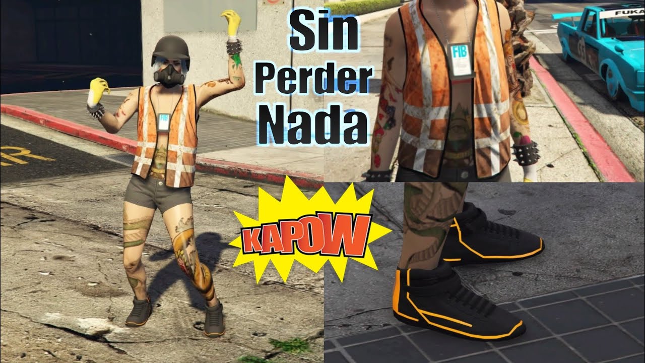 Chaleco de Basurero Zapatos Tron ⬆️Sin Perder Nada🆙