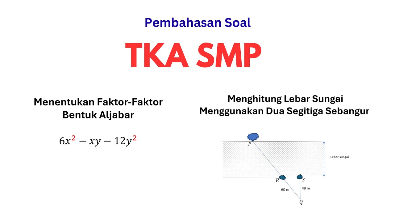 TKA SMP #математика #алгебра #треугольник #квадратноеуравнение #геометрия
