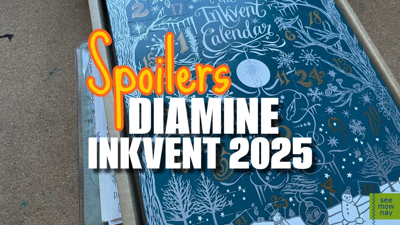What's Inside the Diamine 2025 Inkvent Calendar? SPOILERS. HOT TAKES.