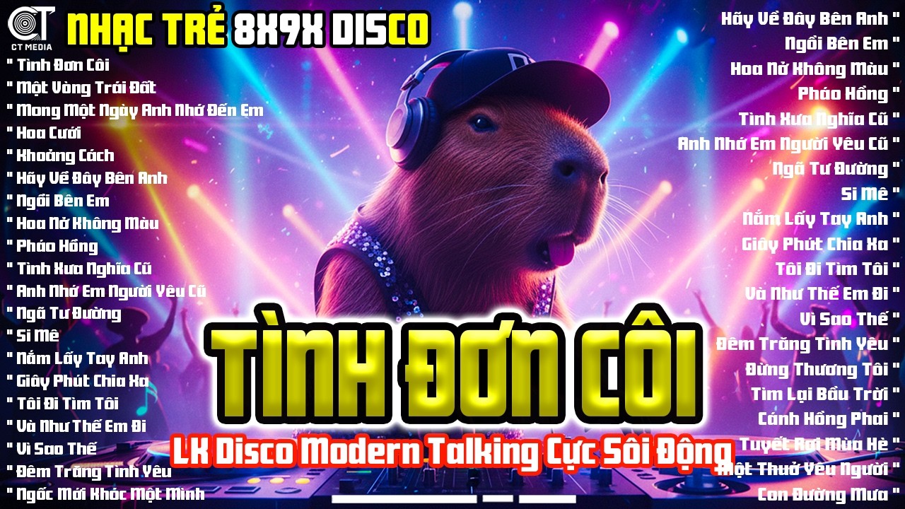 LK Modern Talking Disco Hải Ngoại Gây Nghiện - Tình Đơn Côi, Biển Và Nỗi Nhớ - Nhạc Trẻ Đời Đầu 8x9x