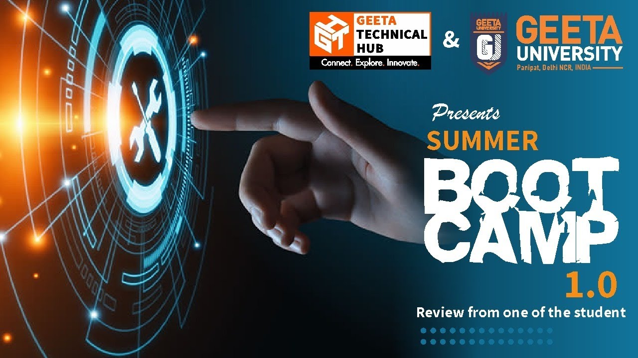 Manish's Experience at Geeta Technical Hub Bootcamp 1.0 - An Honest Review