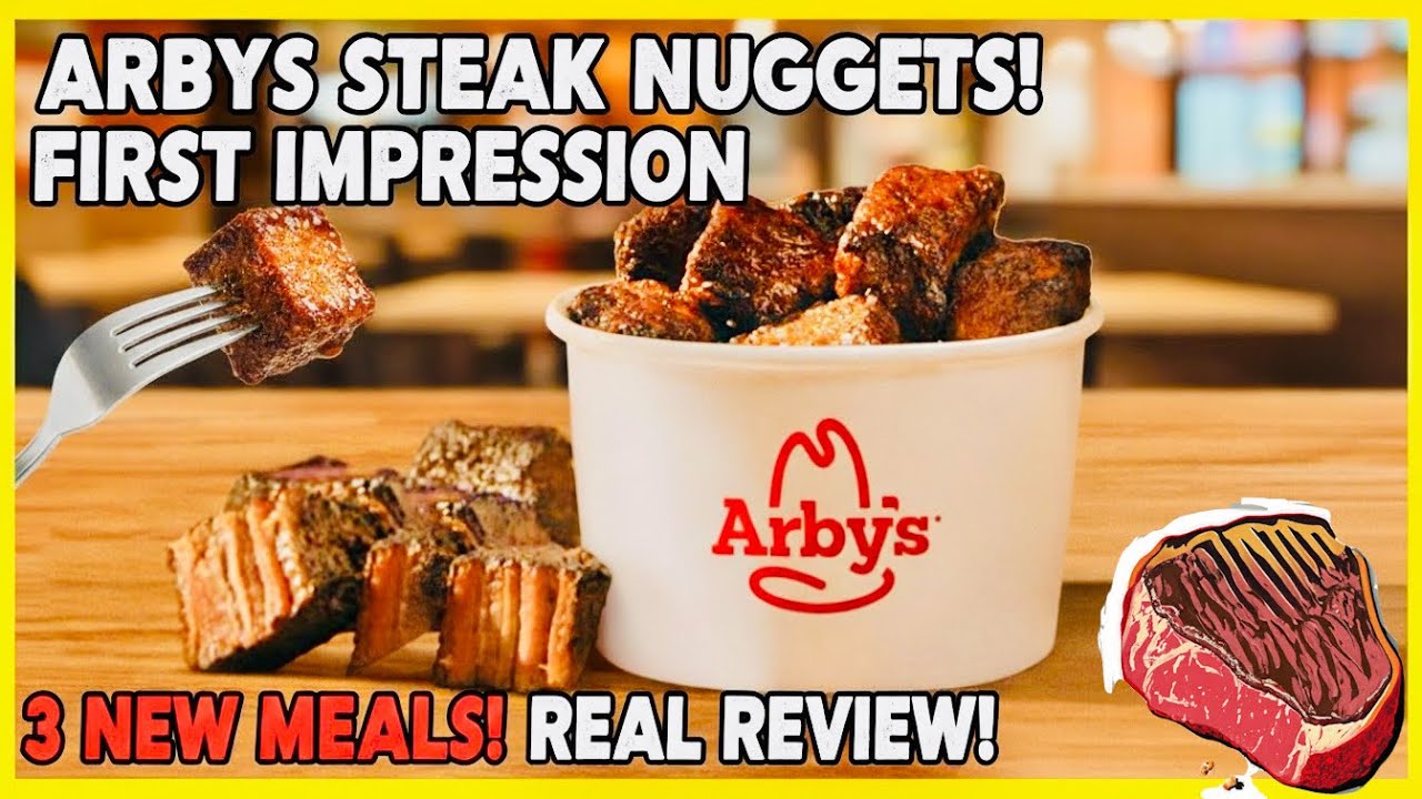 I Tried Arby’s NEW Steak Nuggets… and WOW 😳 (Real Review!)